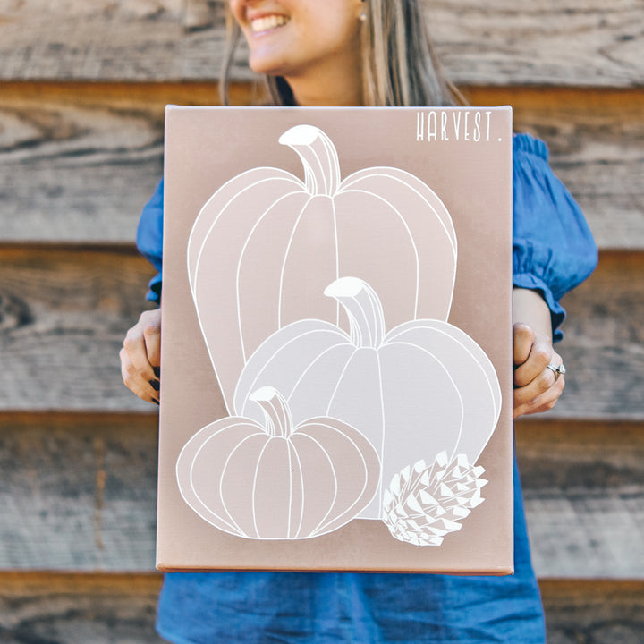 'Minimal Harvest I' Fall  Wall Art