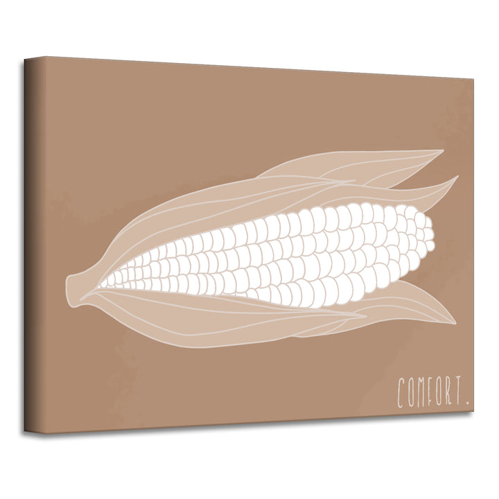 'Minimal Corn' Fall  Wall Art