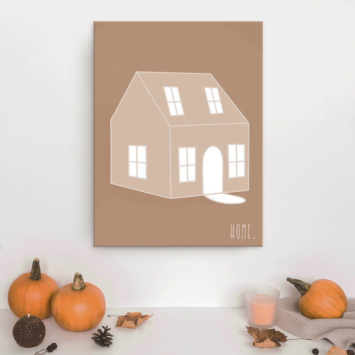 'Minimal Home' Fall  Wall Art