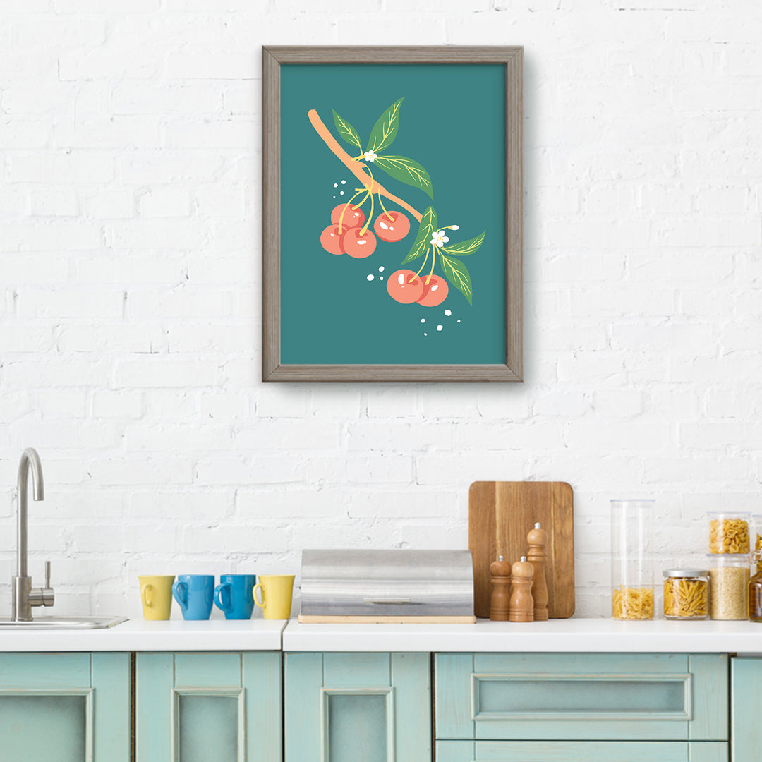 'Tealer Than You III'  Wall Art
