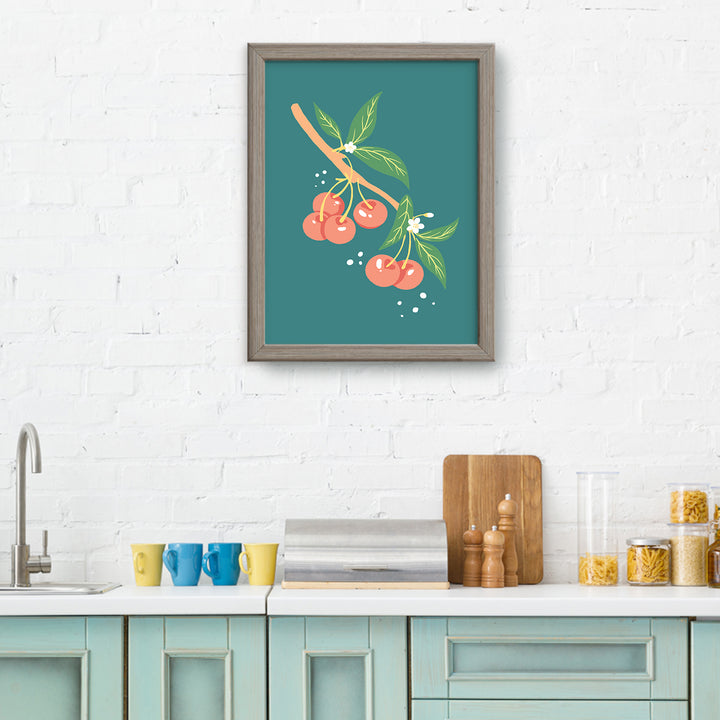 'Tealer Than You III'  Wall Art