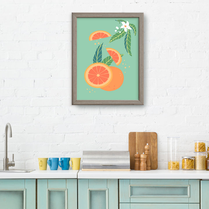 'Tealer Than You VI'  Wall Art