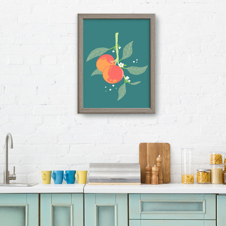 'Tealer Than You VII'  Wall Art