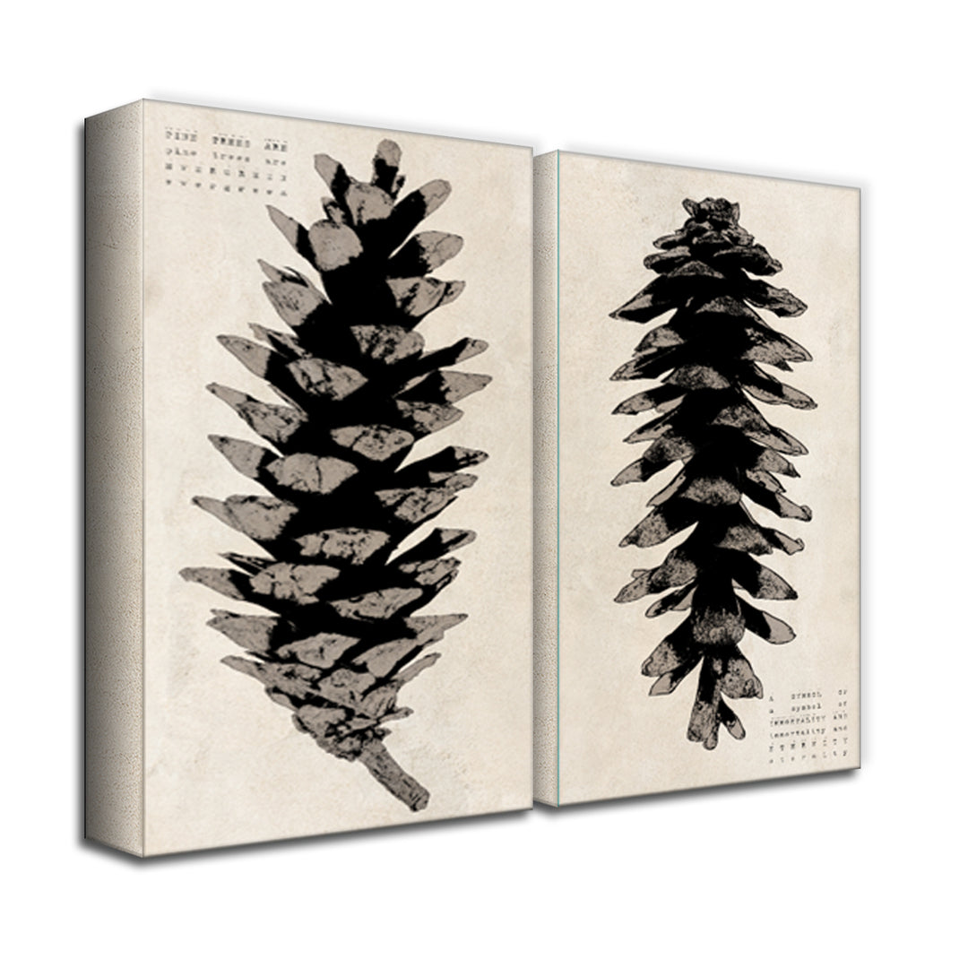 Poetica II' 2 Piece Wall Art Set