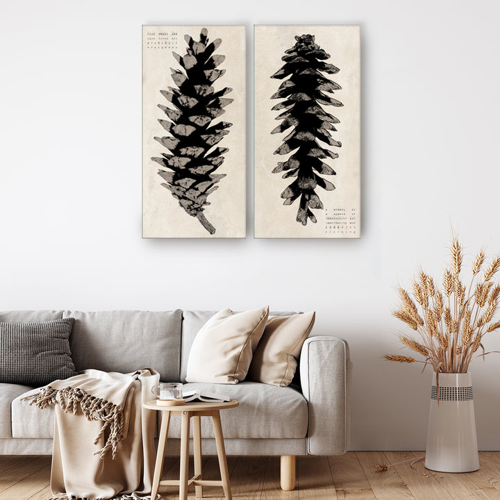 Poetica II' 2 Piece Wall Art Set