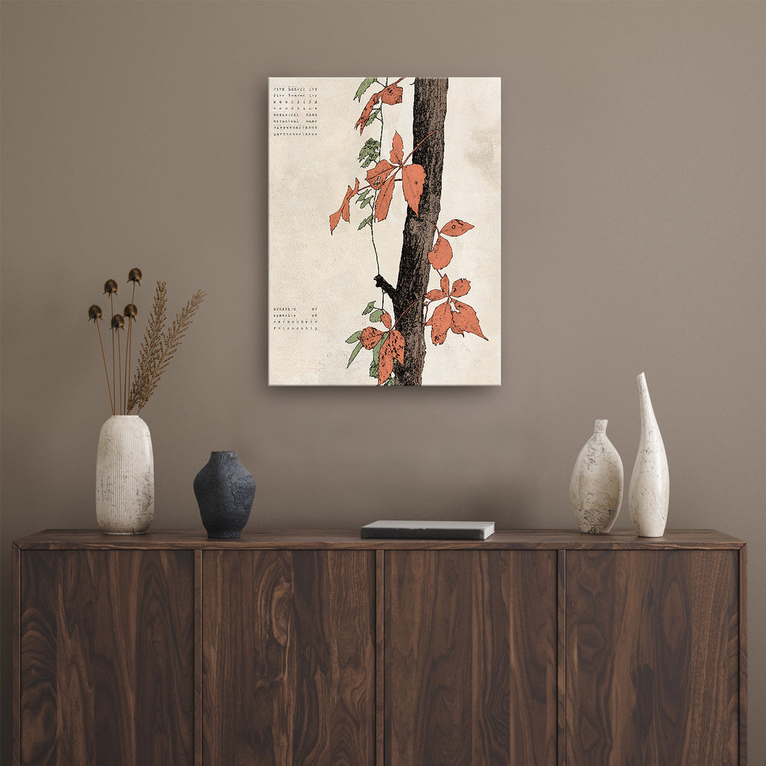 'Poetica XI' Wrapped Canvas Wall Art