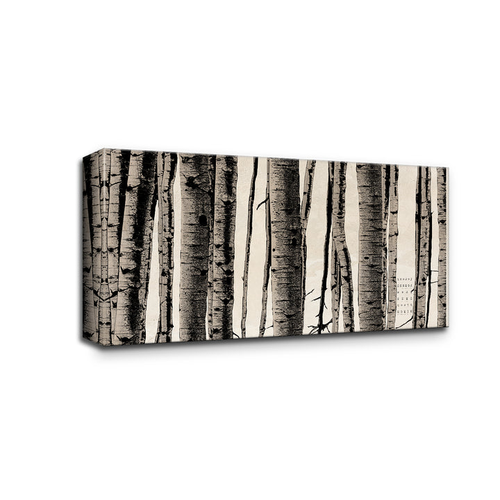 'Poetica XIV' Wrapped Canvas Wall Art
