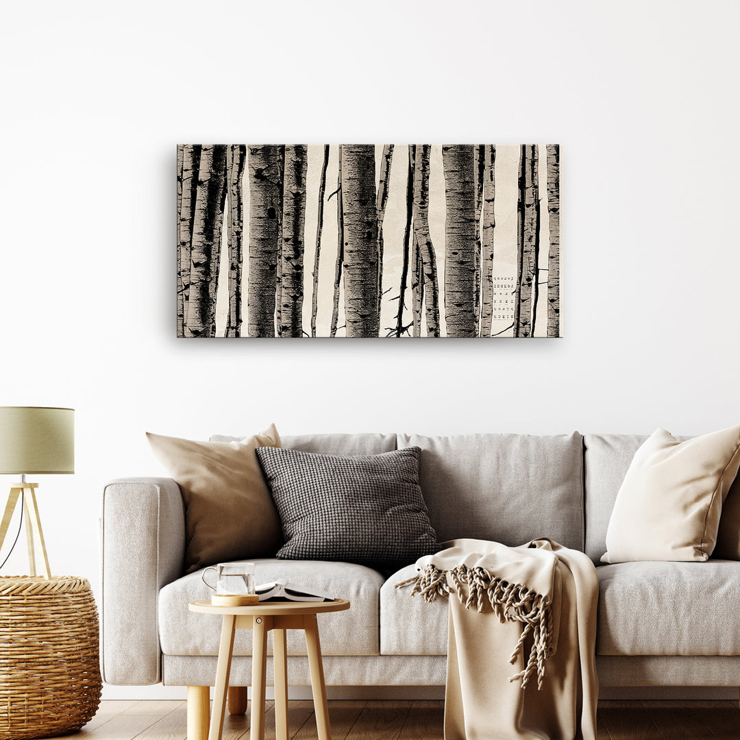 'Poetica XIV' Wrapped Canvas Wall Art