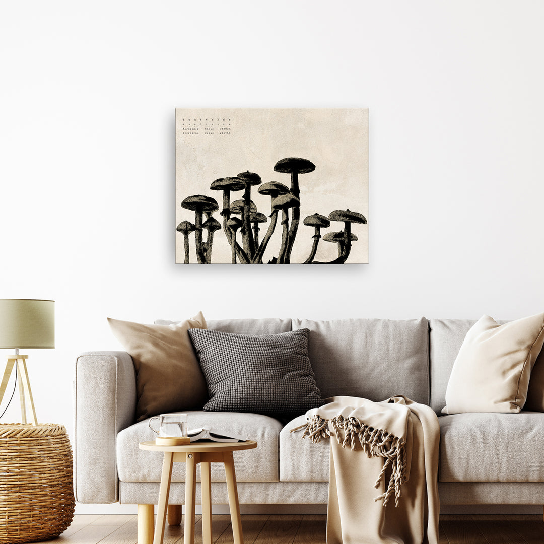 'Poetica XVII' Wrapped Canvas Wall Art
