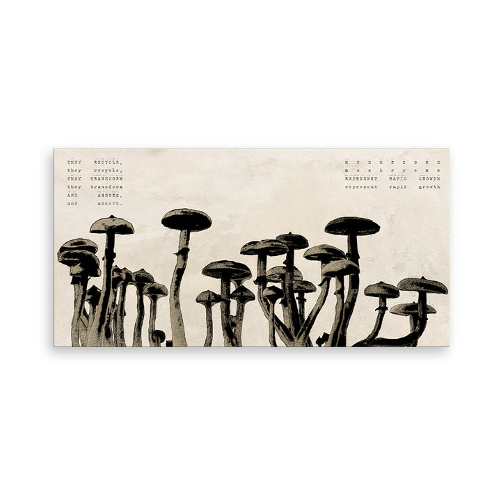 'Poetica XVIII' Wrapped Canvas Wall Art