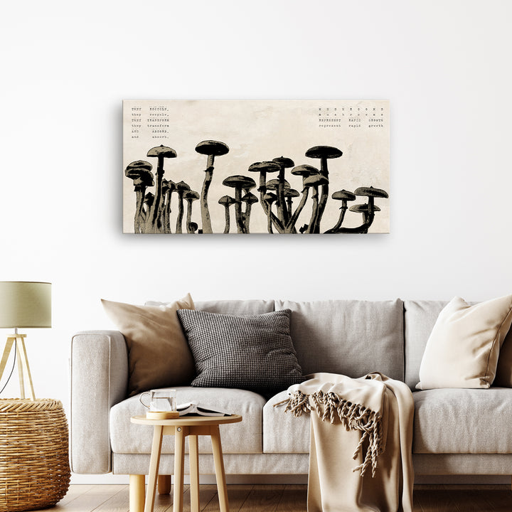 'Poetica XVIII' Wrapped Canvas Wall Art