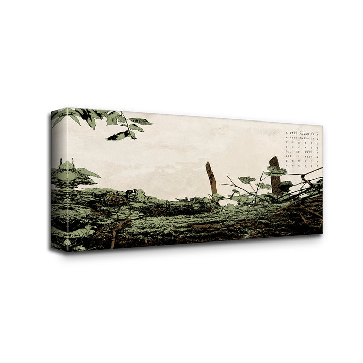 'Poetica XXII' Wrapped Canvas Wall Art