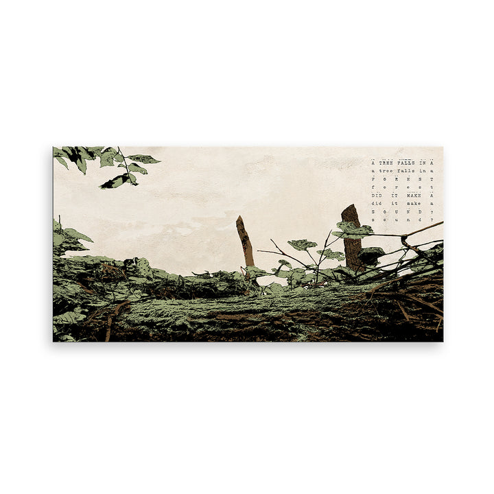 'Poetica XXII' Wrapped Canvas Wall Art
