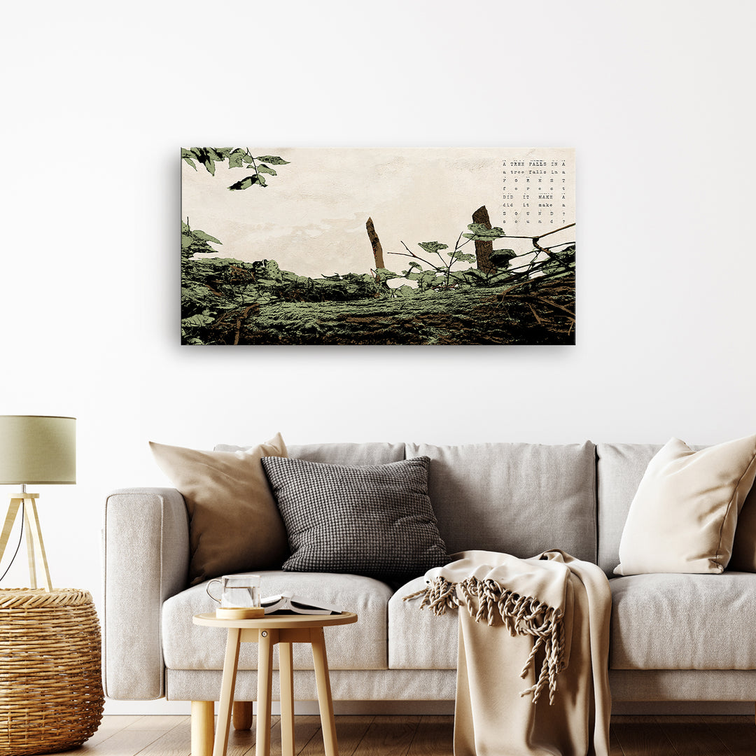 'Poetica XXII' Wrapped Canvas Wall Art