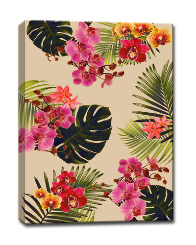Coastal Jungle II' Wrapped Canvas Wall Art