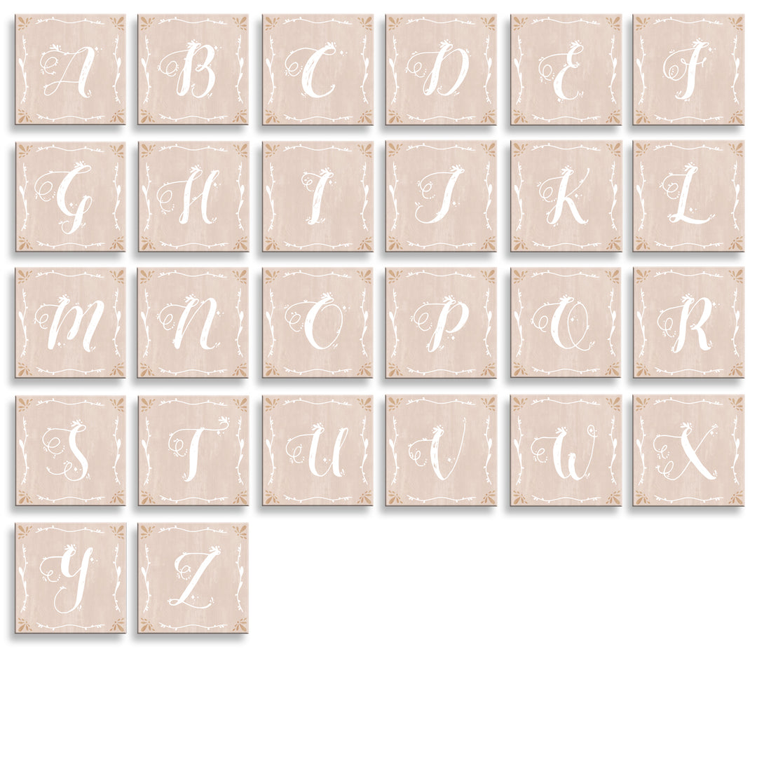 Once Upon a Time' 3-Pc Wrapped Canvas Monogram Nursery Wall Art Set