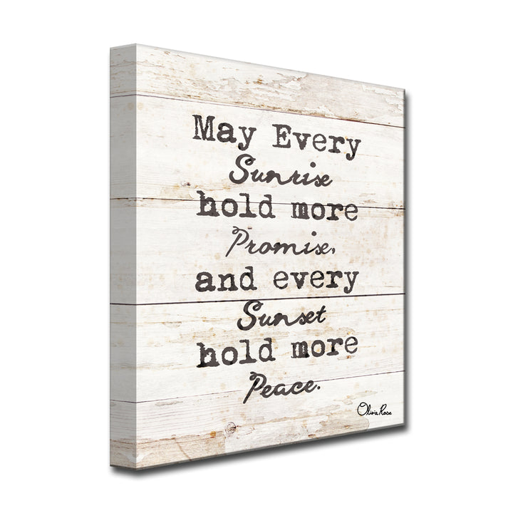 Every Sunrise & Sunset' Inspirational Wall Art