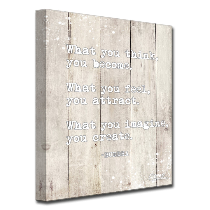 Buddha Quote' Inspirational Wall Art
