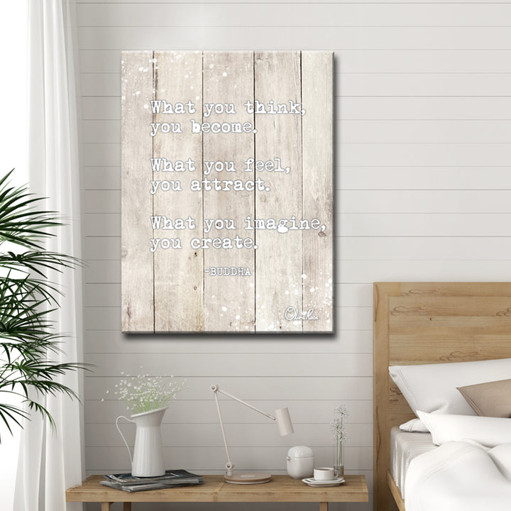 Buddha Quote' Inspirational Wall Art