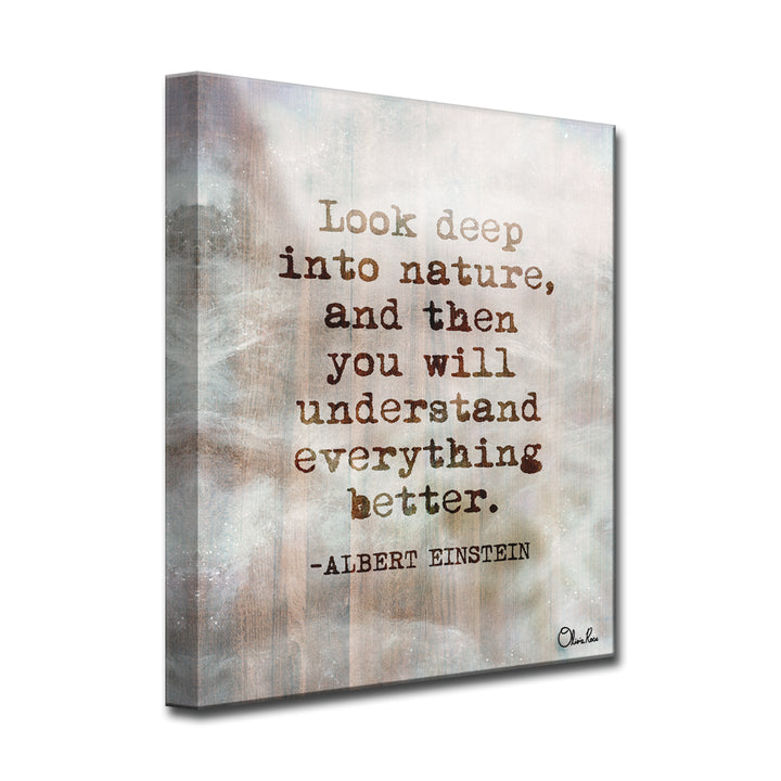 Einstein Quote' Inspirational Wall Art