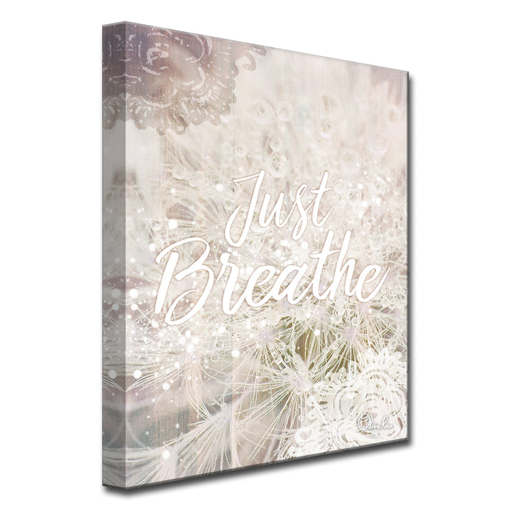 Just Breathe' Inspirational Wall Art