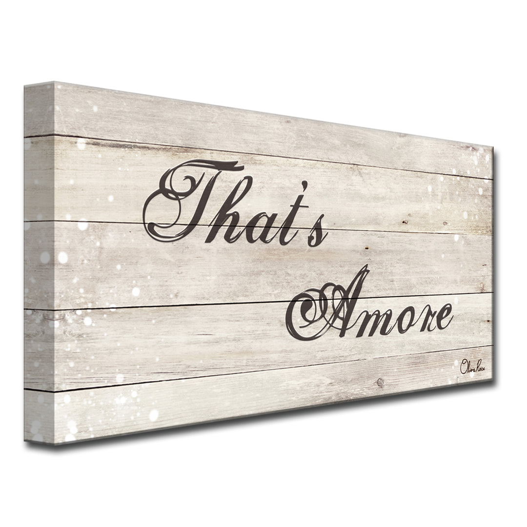 'Amore' Inspirational Canvas Art
