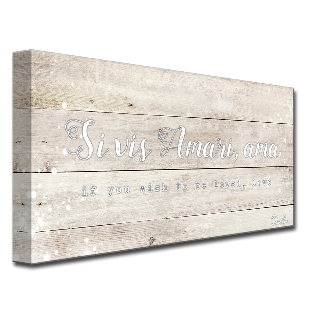'Ama' Inspirational Canvas Art