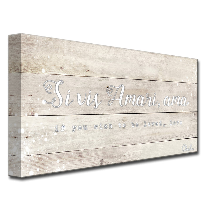 'Ama' Inspirational Canvas Art