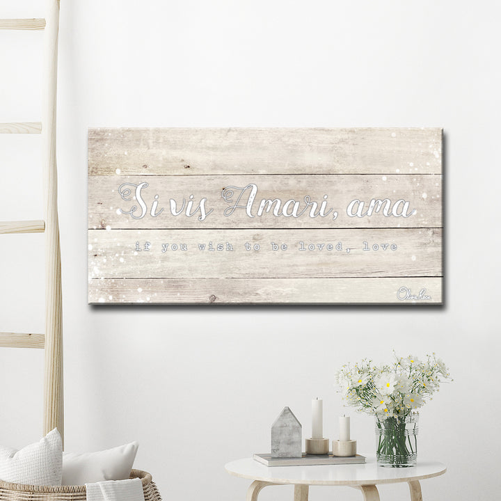 'Ama' Inspirational Canvas Art
