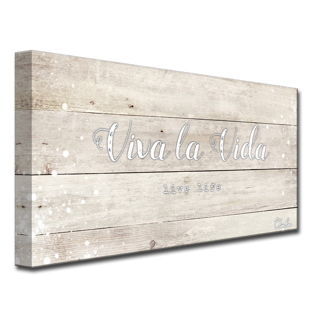 'Vida' Inspirational Canvas Art