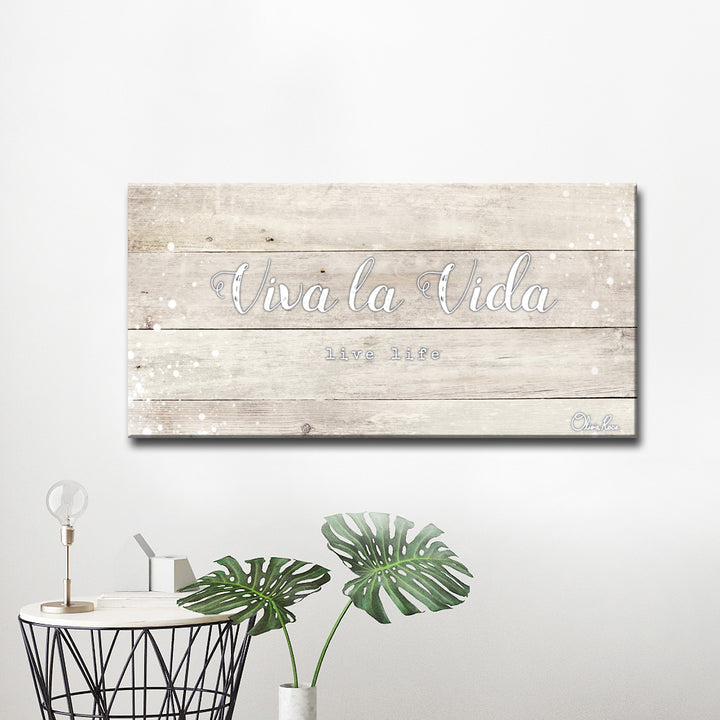 'Vida' Inspirational Canvas Art