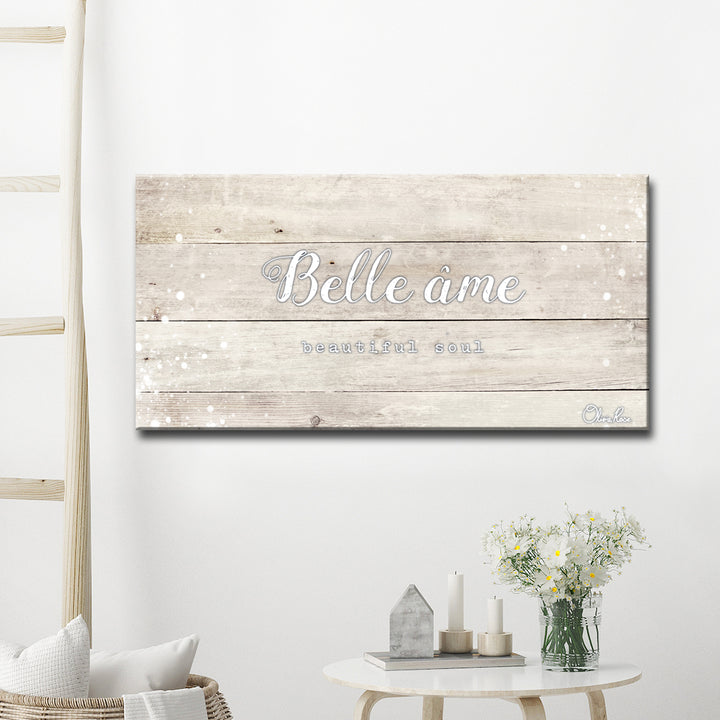 'Bella Ame' Inspirational Canvas Art