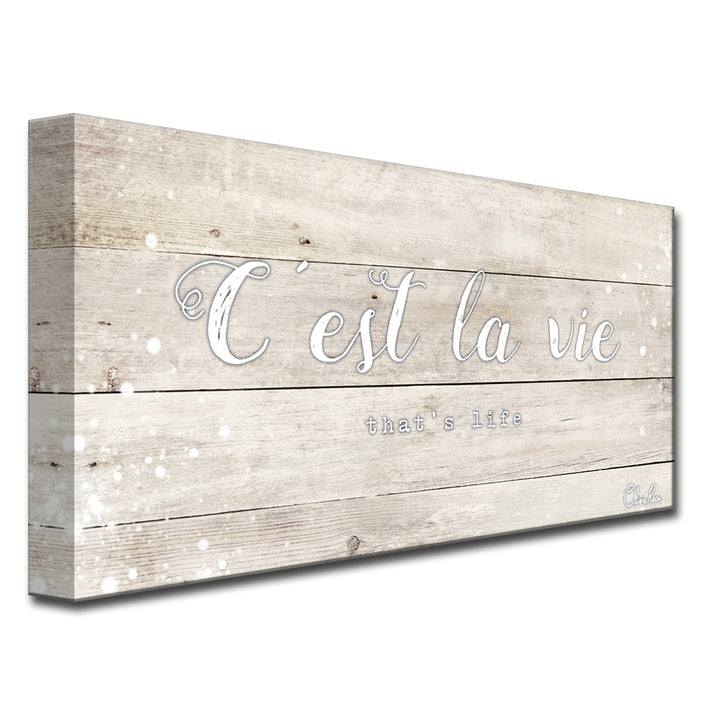 'La Vie' Inspirational Canvas Art