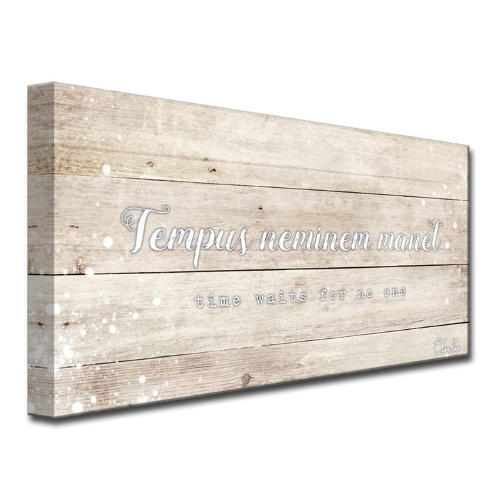 'Time' Inspirational Canvas Art