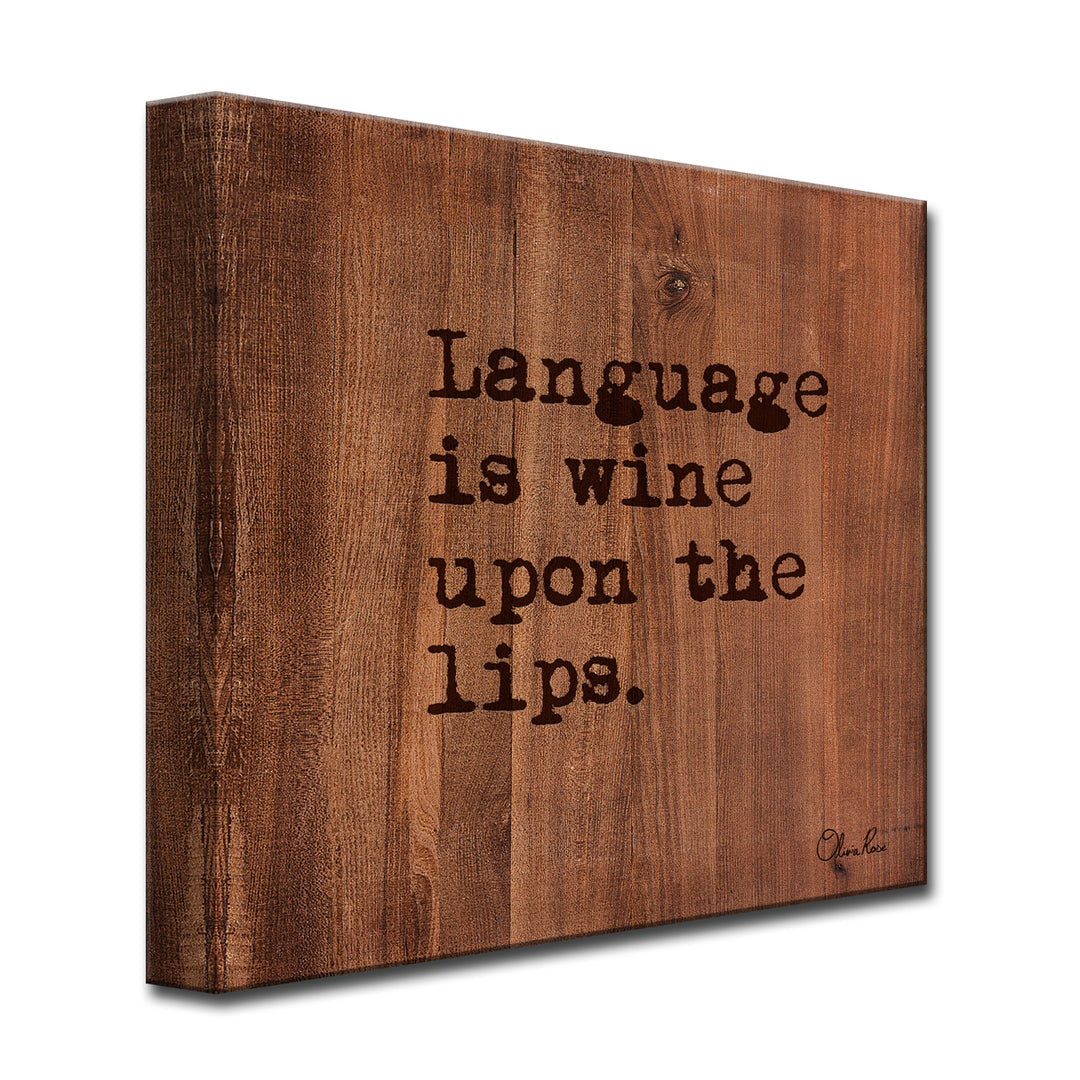 Language' Inspirational Art