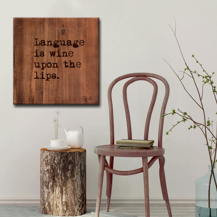 Language' Inspirational Art