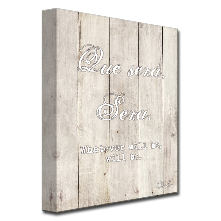 Que Sera' Inspirational Wall Art
