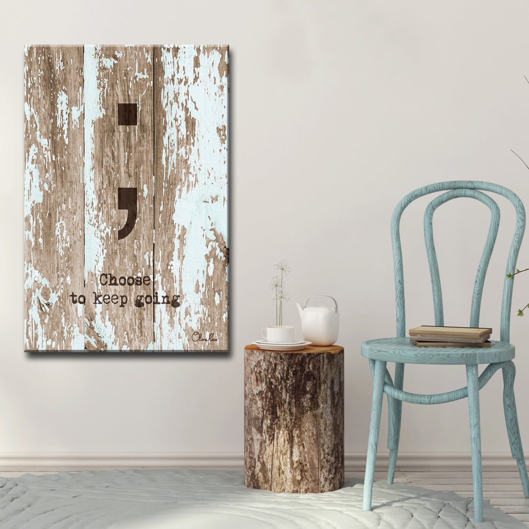 Keep Going' Inspirational Wall Art