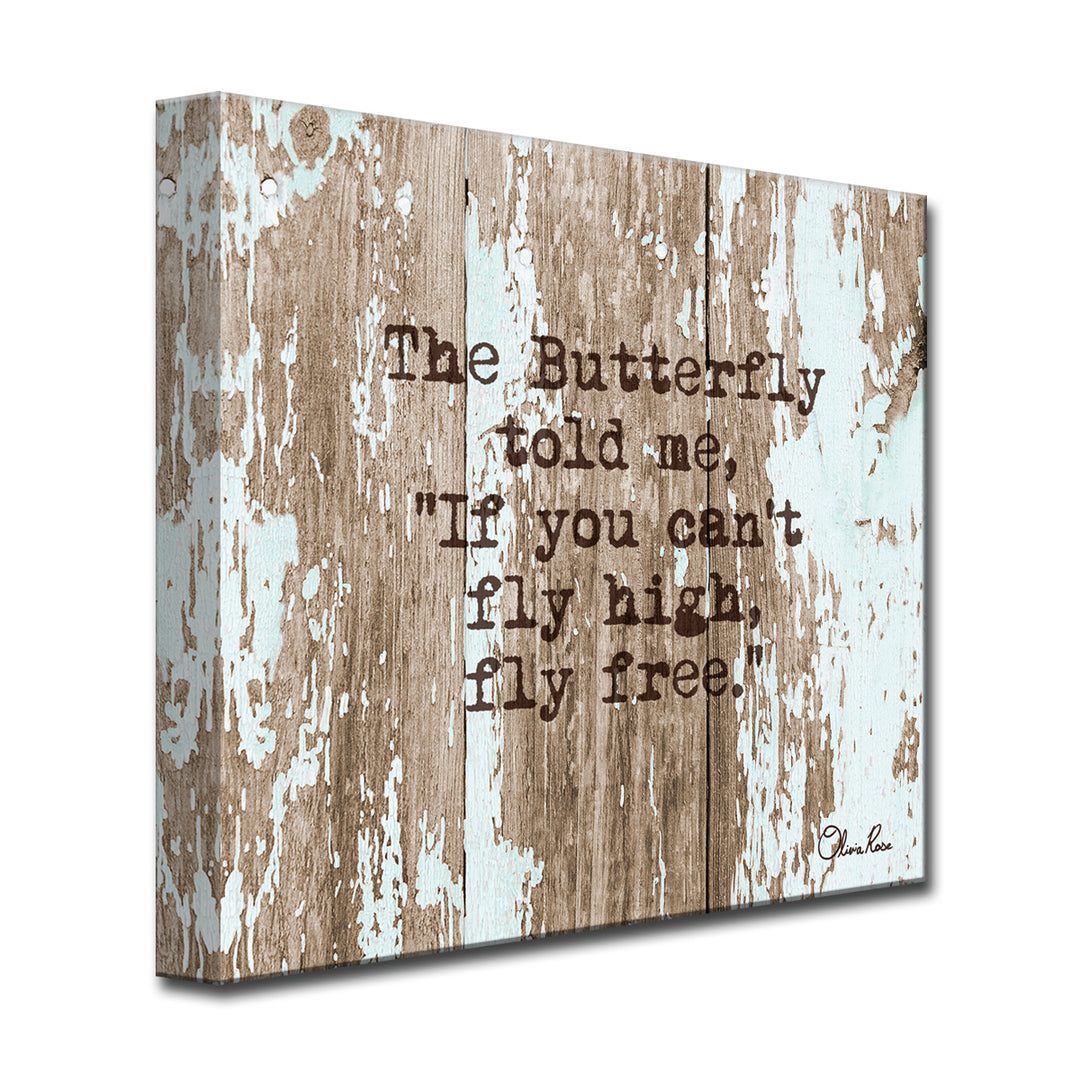 Fly Free' Inspirational Art