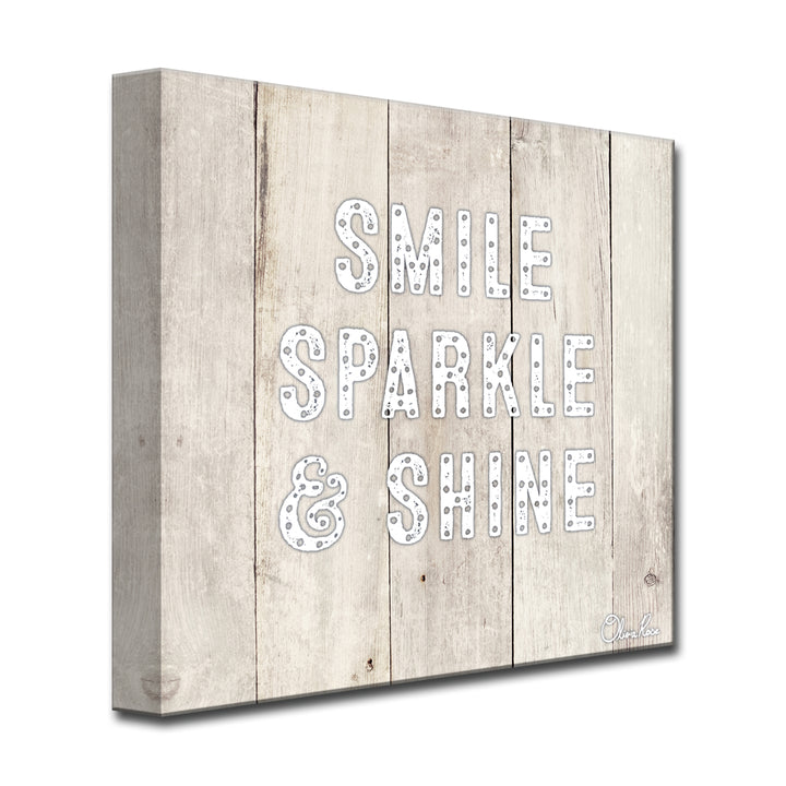 Smile Sparkle' Inspirational Art