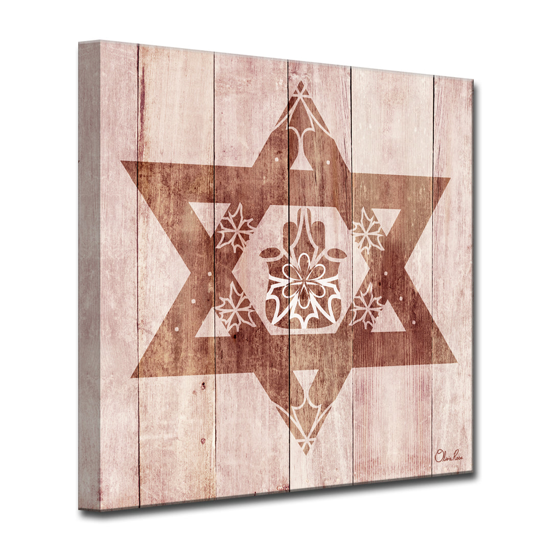Star of David Hamsa'  Wall Art