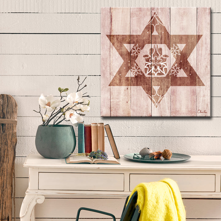 Star of David Hamsa'  Wall Art