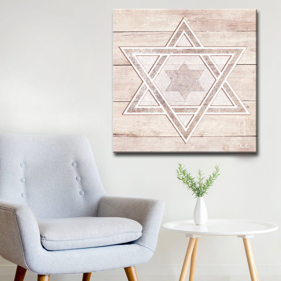 Star of David III'  Wall Art