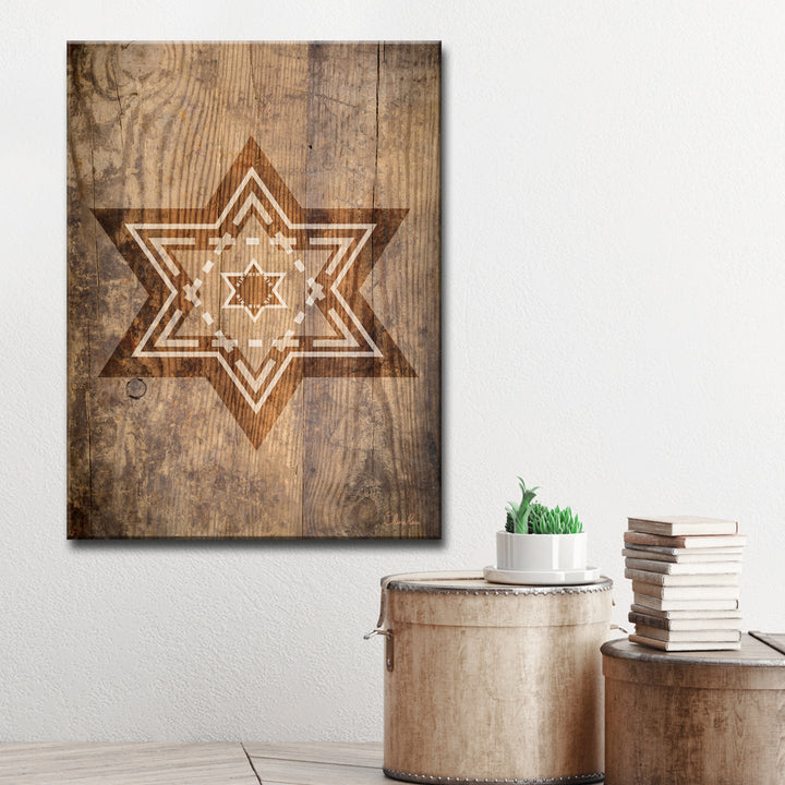 Star of David IX' Wall Art