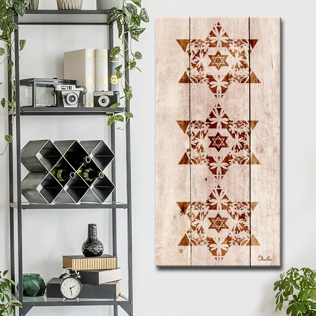 Star of David X' Wall Art