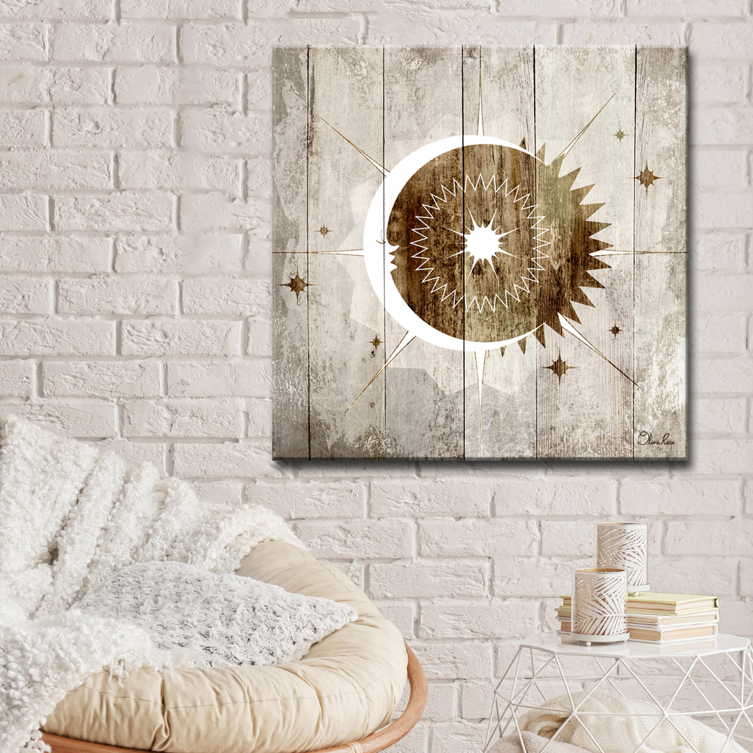Lunar Sun-Moon I'  Wall Art