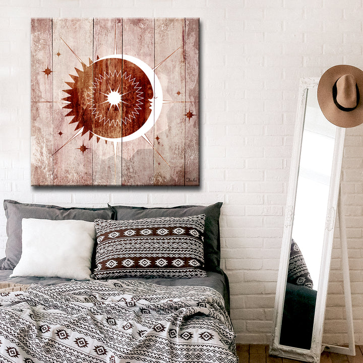 Lunar Sun-Moon II'  Wall Art