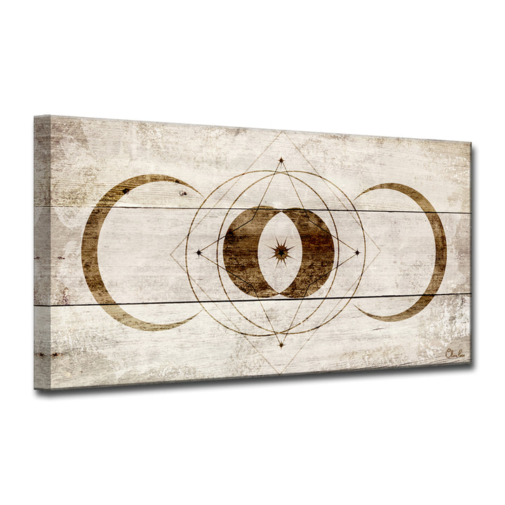 'Lunar Eclipse' Wrapped Canvas Wall Art