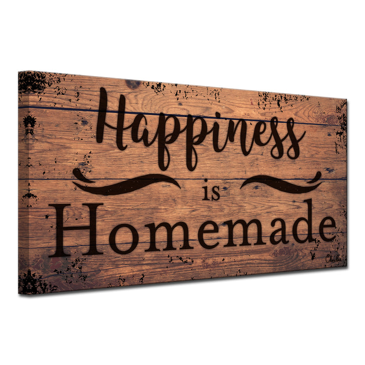 'Homemade' Wrapped Canvas Wall Art