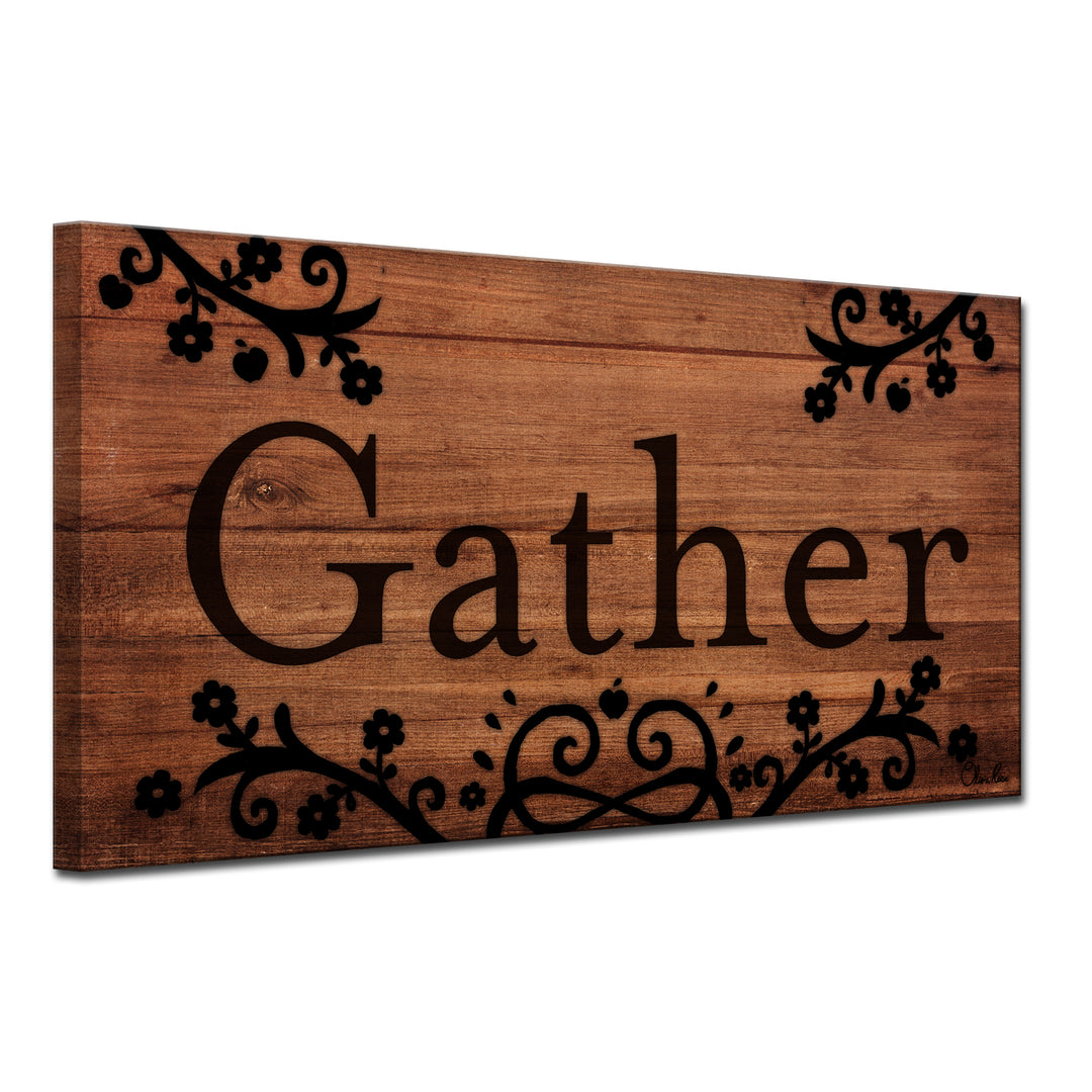 'Gather' Wrapped Canvas Wall Art